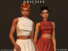 Gracelyn TOP for Sims 4