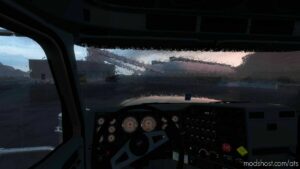 ATS Rain Weather Mod: Better Raindrops V1.5 1.47 (Image #2)