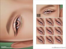 Sims 4 Female Makeup Mod: Eyeliner | N226 (Featured)