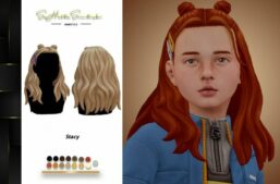 Stacy Hairstyle (Child) for Sims 4