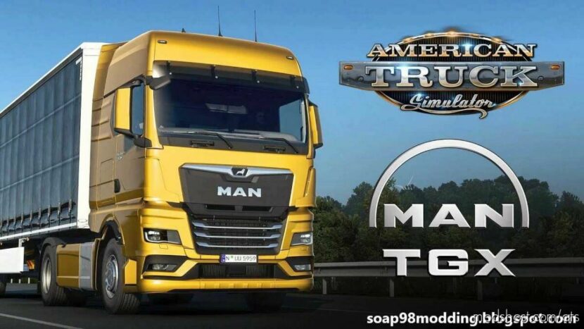 MAN TG3 TGX 2020 By Soap98 V1.0.1 [1.47] for American Truck Simulator
