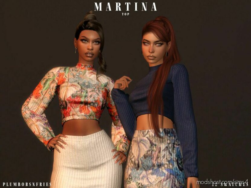 Martina | TOP for Sims 4