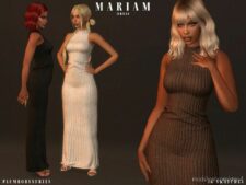 Mariam Dress for Sims 4
