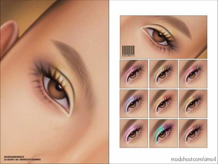 Matte Eyeshadow | N223 for Sims 4