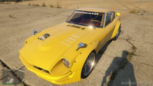 GTA 5 Nissan Vehicle Mod: 240Z Fast X Add-On | Vehfuncs V V0.1 (Image #4)