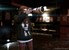 Oversized Sweatshirt For MP Female/Male for Grand Theft Auto V
