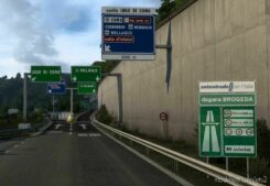 ETS2 ProMods Map Mod: Italy Sign Rework - Promods Addon V2.5 (Image #2)