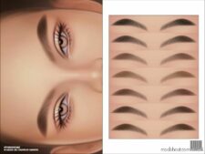 Eyebrows N83 for Sims 4