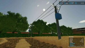 UK Electricity Poles Prefab Demo for Farming Simulator 22