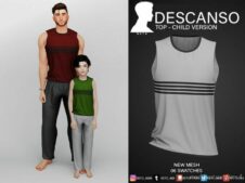 Descanso (TOP – Child Version) for Sims 4