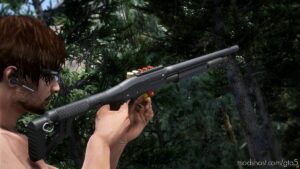 GTA 5 Weapon Mod: Remington 870 Replace / Fivem (Image #3)