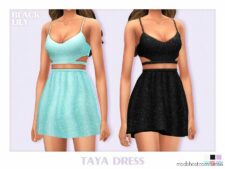 Taya Dress for Sims 4