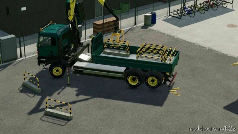 Mobile Barrier for Farming Simulator 22