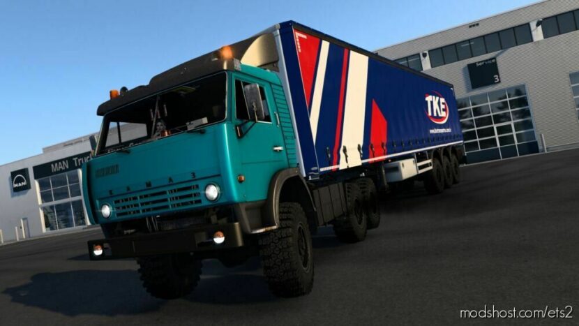 Kamaz 4410 Offroad [1.47] (Fixed) for Euro Truck Simulator 2