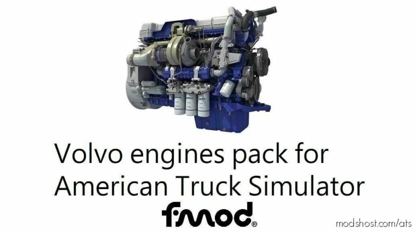 Volvo Engines Pack By Eeldavidgt V1.1.1 [1.47] for American Truck Simulator