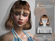 Klarisse Hairstyle for Sims 4
