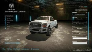 FS22 Dodge Car Mod: RAM (Image #5)