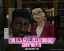 Photos Give Relationship Gain Again for Sims 4
