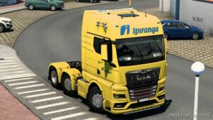 Skin Ipiranga MAN TGX 2020 By Rodonitcho Mods [1.47] for Euro Truck Simulator 2