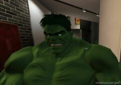 GTA 5 Player Mod: Hulk Deluxe V2.0 Addon PED (Image #3)