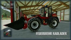 Fire Brigade Wheel Loader for Farming Simulator 22