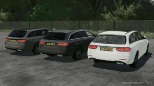 FS22 Mercedes-Benz Car Mod: E Class Estate (Image #4)