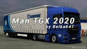 MAN TGX 2020 by Belka647 [1.47] for Euro Truck Simulator 2