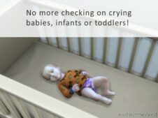 No more checking on crying babies, toddlers or infants! for Sims 4