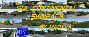 SUL Continental Skin pack for Euro Truck Simulator 2