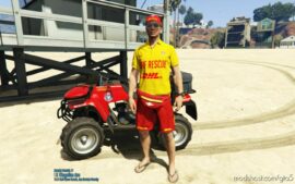 GTA 5 Player Mod: Australian Surf Lifesaver EUP Pack V1.1 (Image #2)