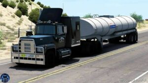 Mack RS700L & Fruehauf Tanker V1.4 for American Truck Simulator