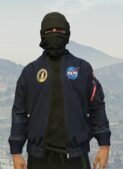 GTA 5 Player Mod: Nasa GEN 1 Flight Jacket – MP Male (Image #5)