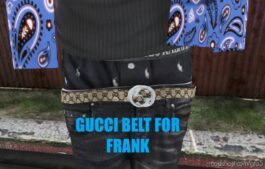Gucci Belt For Frank for Grand Theft Auto V