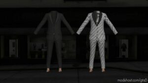 Dior Suit (Black/White) – MP Male for Grand Theft Auto V