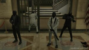 GTA 5 Player Mod: Dior Suit (Black/White) – MP Male (Image #2)