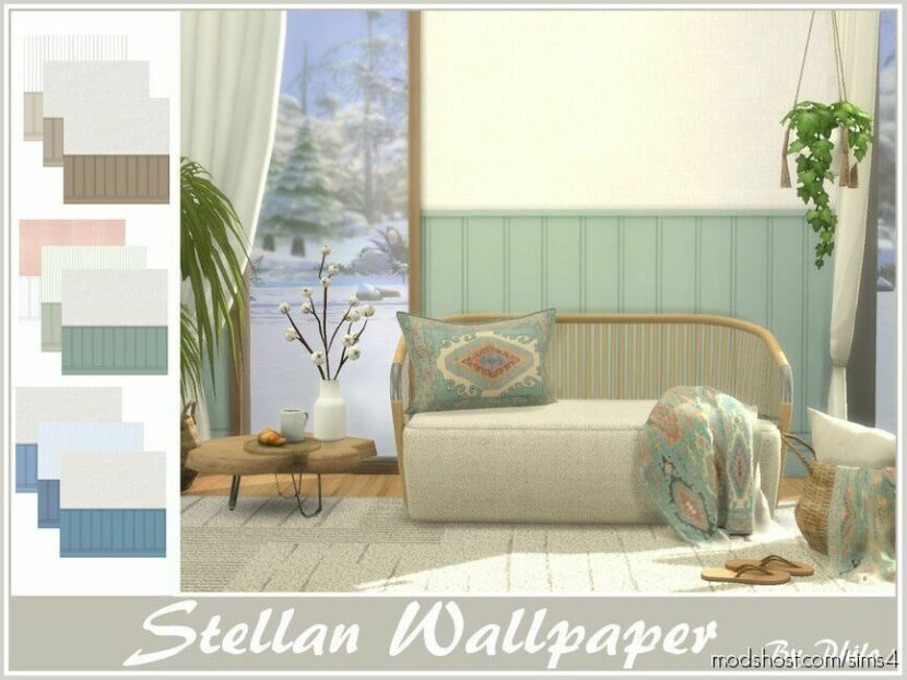 Stellan Wallpaper for Sims 4