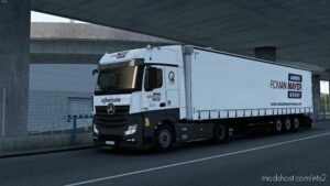 ETS2 Mercedes-Benz Truck Mod: Mercedes Benz NEW Actros V0.32OB (Image #3)