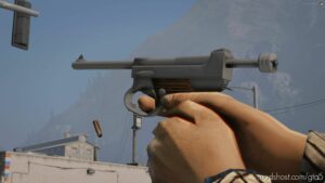 GTA 5 Weapon Mod: Nambu Pistol (Type 14) (Image #3)