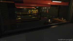 GTA 5 Map Mod: MLO Underground Boxing Ring AT Tequi-La-La Add-On SP / Fivem V1.2 (Image #3)