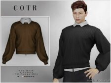 Chordoftherings Shirt And Sweater T-439 for Sims 4