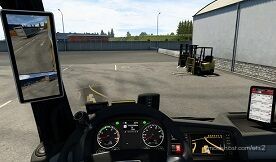 Seogi Mirror CAM ALL Truck – Addon For MB NEW Actros MP4 By Dotec [1.47] for Euro Truck Simulator 2