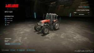 FS22 MTZ Tractor Mod: 1221.2 (Image #3)