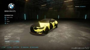 FS22 BMW Car Mod: M4 GTS (Image #3)