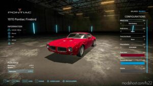 FS22 Car Mod: Pontiac Firebird (Image #3)