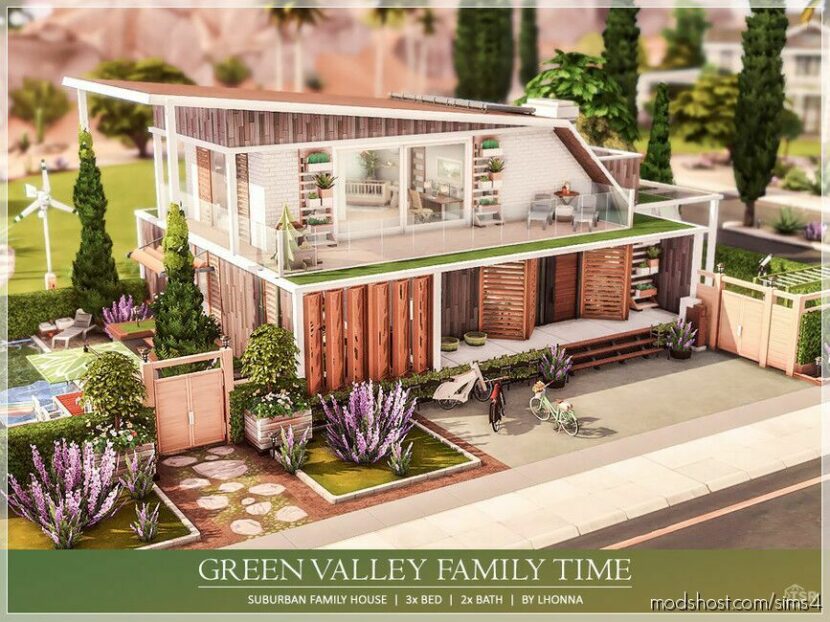 Green Valley Family Time [NO CC] for Sims 4