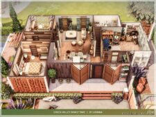 Sims 4 House Mod: Green Valley Family Time NO CC (Image #3)