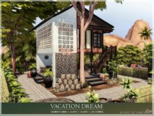 Vacation Dream [NO CC] for Sims 4