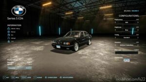 FS22 BMW Car Mod: E34 (Image #3)