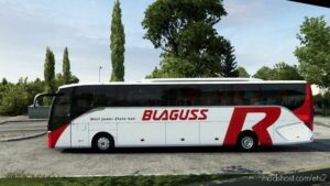 ETS2 Setra Mod: Skin Blaguss For Setra S516 HD (Image #2)