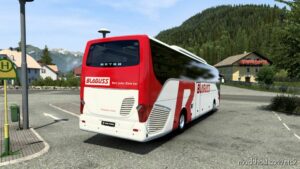 ETS2 Setra Mod: Skin Blaguss For Setra S516 HD (Image #3)